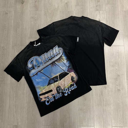 DU201# P70 DUAA Destination crystal graphic T-shirtT