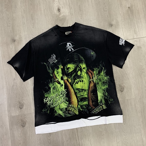 R107# P62 RoughPlay Ghost Face T-Shirt