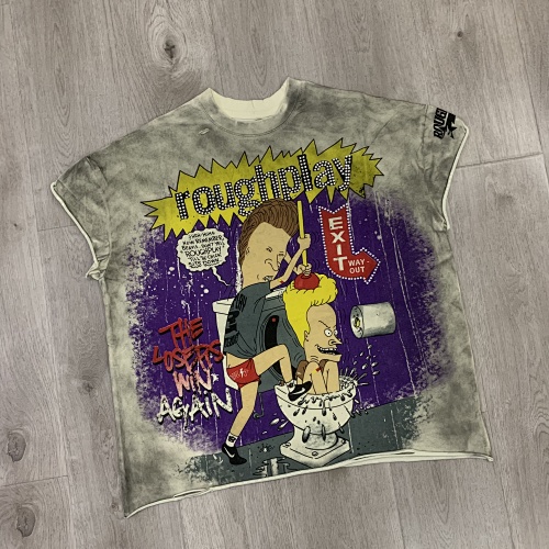 R801# P65 RoughPlay Beavis & Butt-Head tee T