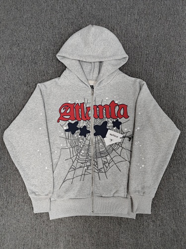 Sp5der Atlanta Full Zip Hoodie