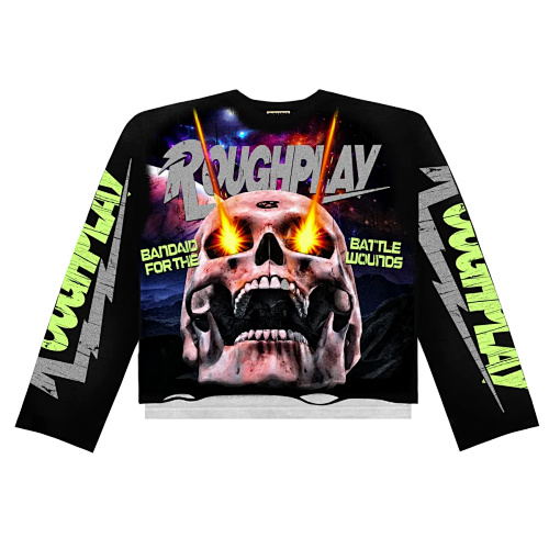 R552RoughPlay Power Skull Long Sleeve