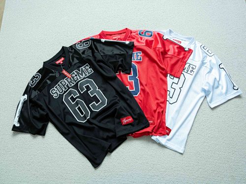 SM1201 Supreme FW25 WEEK1 Bones Football Jersey