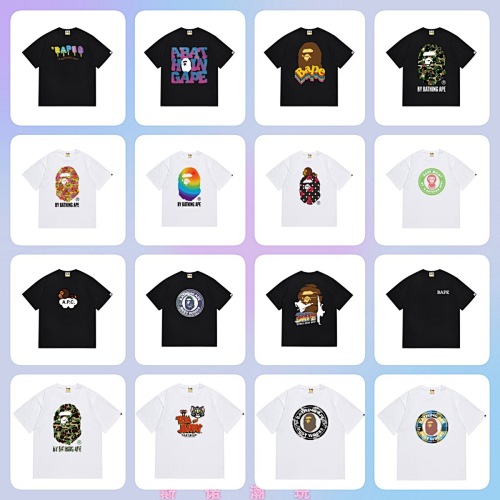 BP603 Bape tee S to 2XL