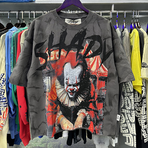 BK002BKYS Shady F-Terry Cropped T-shirt