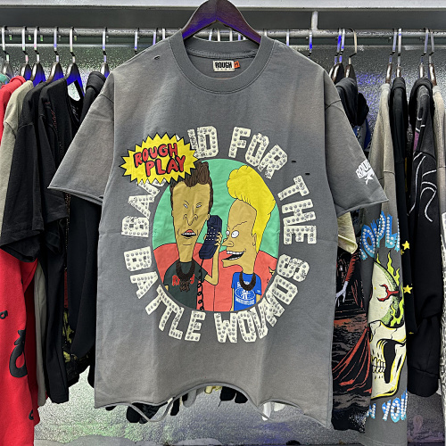 R062RoughPlay Beavis Butthead Van T-shirt