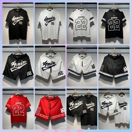 AM3080 Tee +shorts sets