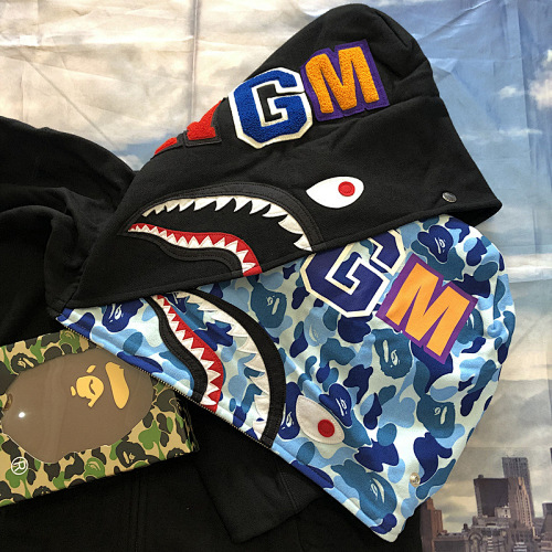 Double Hat Bape Hoodies